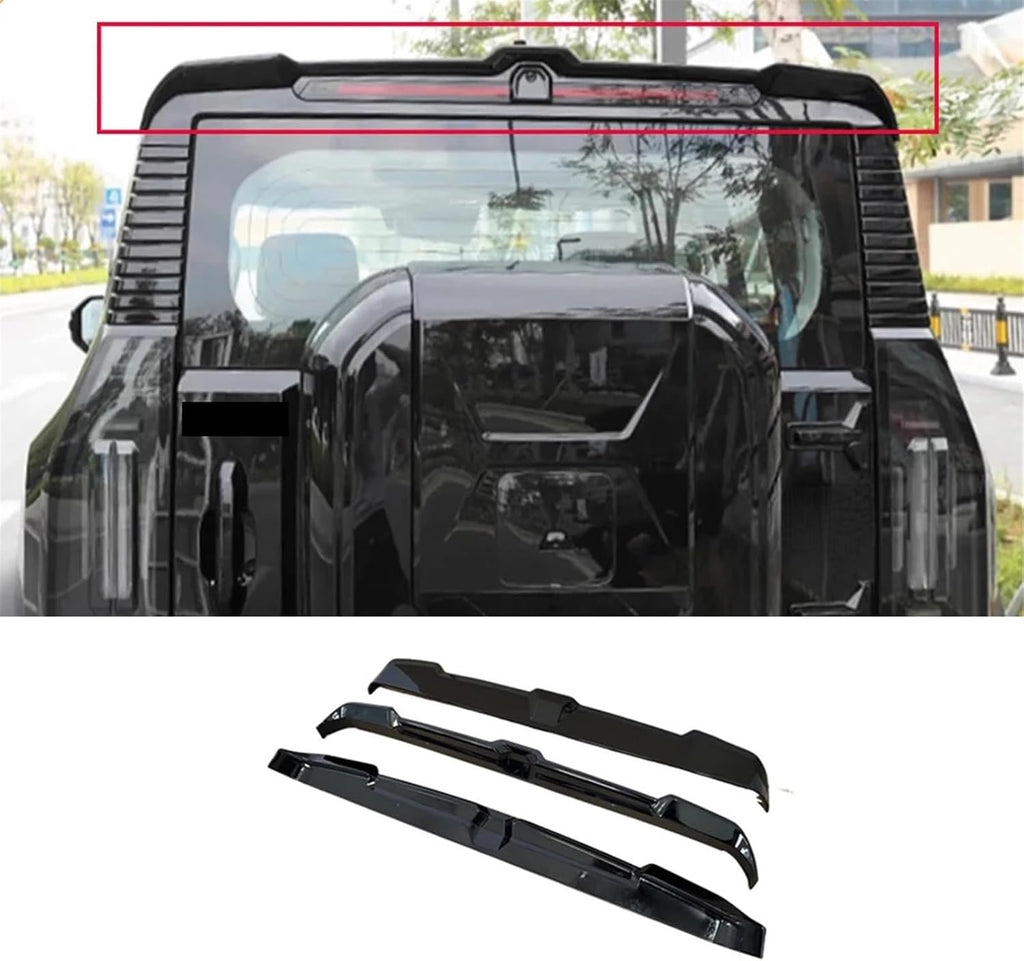 Car Spoiler Tail Wings Compatible With Chery Jetour Traveler T2 2023-2024 Rear Roof Trunk Lid ABS Body Kit Tuning Exterior Accessories Parts(Glossy Black)
