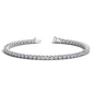 White Gold 14k Classic Round Diamond Tennis Bracelet 5 cttw