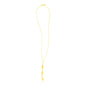 Yellow Gold 14k Lariat Necklace with Polished Ovals in Lobster Claw Lock