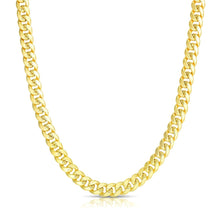 Load image into Gallery viewer, Yellow Gold 10k 6.15mm Semi Solid Miami Cuban Chain in Box With Tongue Clasp