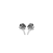 Load image into Gallery viewer, 14k White Gold White Cubic Zirconia 2mm Stud Earrings