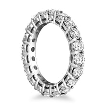 Load image into Gallery viewer, White Gold 14k Shared Prong Round Cut Diamond Eternity Ring