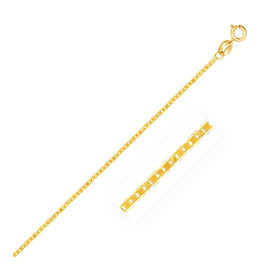 Yellow Gold 10k 1.2mm Mariner Link Chain