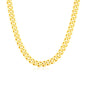 14k Yellow Gold Polished Miami Cuban Chain Necklace