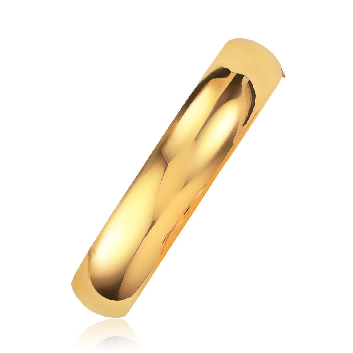 Yellow Gold 14k 13.5mm Classic Bangle
