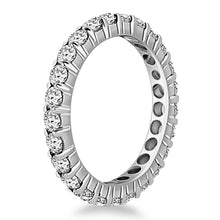 Load image into Gallery viewer, White Gold 14k Ageless Round Cut Diamond Eternity Ring