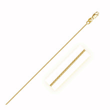 Load image into Gallery viewer, Yellow Gold 14k 1.0mm Gourette Chain