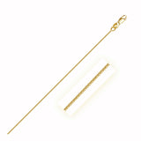 Yellow Gold 14k 1.0mm Gourette Chain
