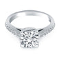 White Gold 14k Trellis Diamond Engagement Ring