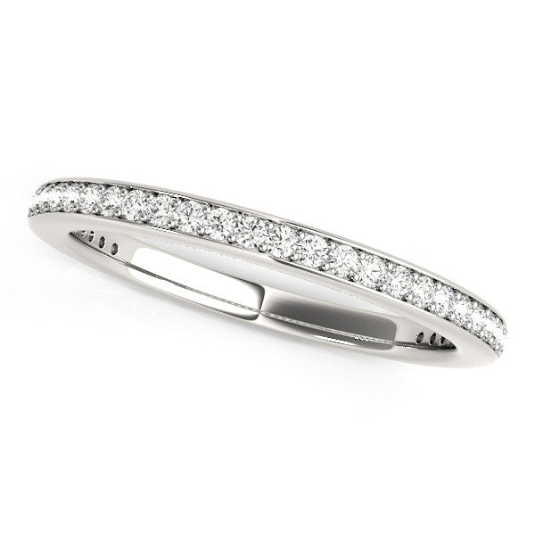 White Gold 14k Round Diamond Wedding Ring