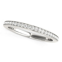 Load image into Gallery viewer, White Gold 14k Round Diamond Wedding Ring