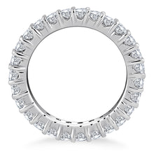 Load image into Gallery viewer, White Gold 14k Common Prong Round Diamond Eternity Ring