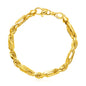 Yellow Gold 14k 8 1/2 inch Heavy Women's Figaro Chain Bracelet