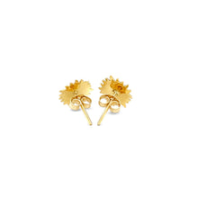 Load image into Gallery viewer, Yellow Gold 14K Sun Fancy Earrings