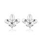 Sterling Silver Fluer De Lis Earrings
