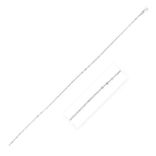 Load image into Gallery viewer, Classic Rhodium Plated Mirror Chain in Sterling Silver (2.6mm)