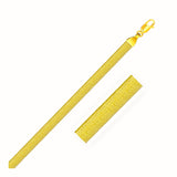 Yellow Gold 4.0mm 14k Super Flex Lobster Claw Herringbone Chain