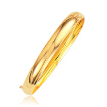 Load image into Gallery viewer, Yellow Gold 14k 8.0mm Classic Bangle