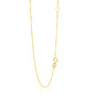 Yellow Gold 14k 0.6mm Adjustable Box Chain
