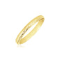 Yellow Gold 14k Textured Comfort Fit Wedding Band