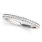 White Gold 14k Simple Diamond Wedding Ring