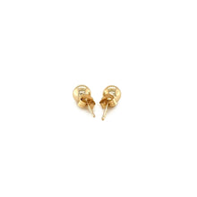 Load image into Gallery viewer, 14k Yellow Gold Round Stud Earrings (5.0 mm)