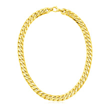 Load image into Gallery viewer, Yellow Gold 14k Curb Women&#39;s Chain Necklace