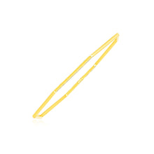 Load image into Gallery viewer, 14K Yellow Gold Polished Octagon Bangle