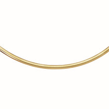 Load image into Gallery viewer, Yellow Gold 14k 6 mm Classic Omega Style Chain