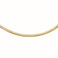 Yellow Gold 14k 6 mm Classic Omega Style Chain