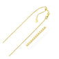 Yellow Gold 14k 0.85mm Adjustable Box Chain