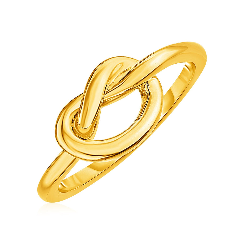 Yellow Gold 14k Polished Knot Fancy Ring
