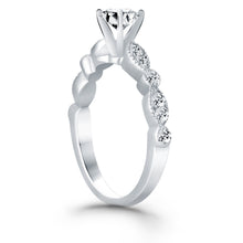 Load image into Gallery viewer, White Gold 14k Fancy Shaped Diamond Engagement Ring