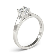 Load image into Gallery viewer, White Gold 14k Prong Set Style Solitaire Diamond Engagement Ring