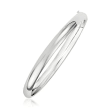 Load image into Gallery viewer, White Gold 14k 5.0mm Classic Bangle