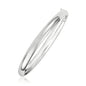 White Gold 14k 5.0mm Classic Bangle