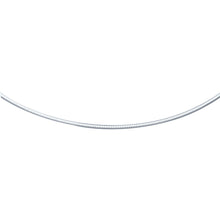 Load image into Gallery viewer, White Gold 14k 2 mm Classic Omega Style Chain