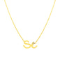Yellow Gold 14k Si Women's Necklace with Diamond