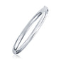 White Gold 14k 6.0mm Classic Bangle