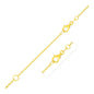 Yellow Gold 14k 1.5mm Extendable Cable Chain
