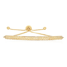 Load image into Gallery viewer, Yellow Gold 14k Chain Bar Women&#39;s Lariat Style Bracelet