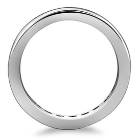 White Gold 14k Channel Set Round Diamonds Eternity Ring