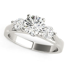 Load image into Gallery viewer, White Gold 14k Stone Prong Setting Diamond Engagement Ring