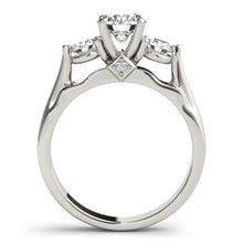 Load image into Gallery viewer, White Gold 14k Stone Prong Setting Diamond Engagement Ring