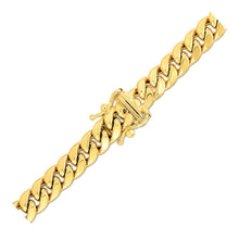 Load image into Gallery viewer, Yellow Gold 10k 6.65mm Semi Solid Miami Cuban Chain